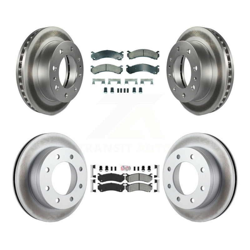 Transit Auto KGA-105697 Disc Brake Kit for 1999-2009 Chevrolet Silverado 1500 HD Classic, Chevrolet Suburban 2500 and More - Front and Rear