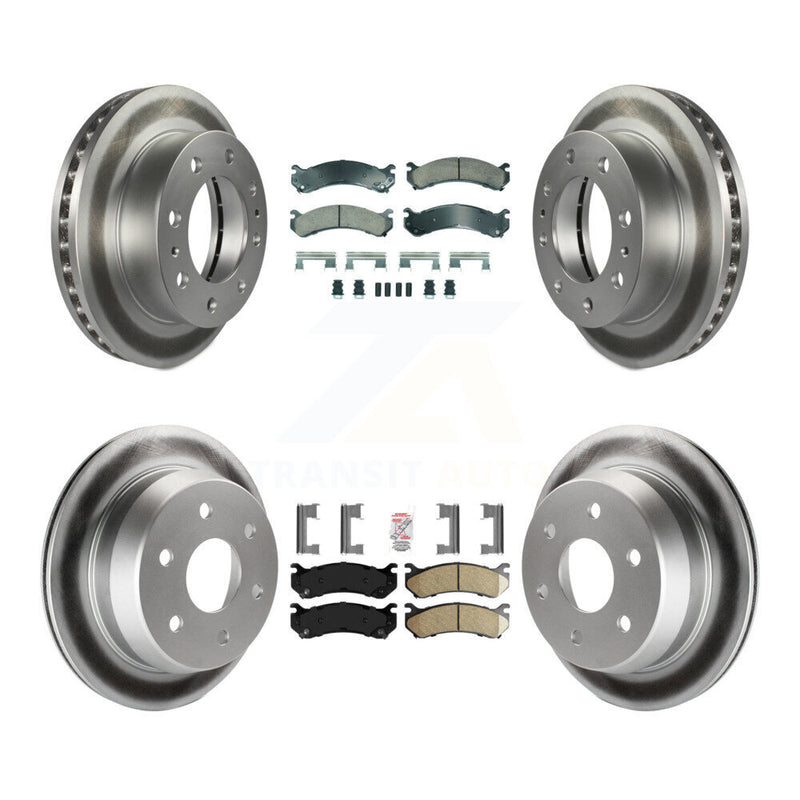Transit Auto KGA-105698 Disc Brake Kit for 2003 Chevrolet Silverado 2500, Chevrolet Silverado 2500 HD and More - Front and Rear