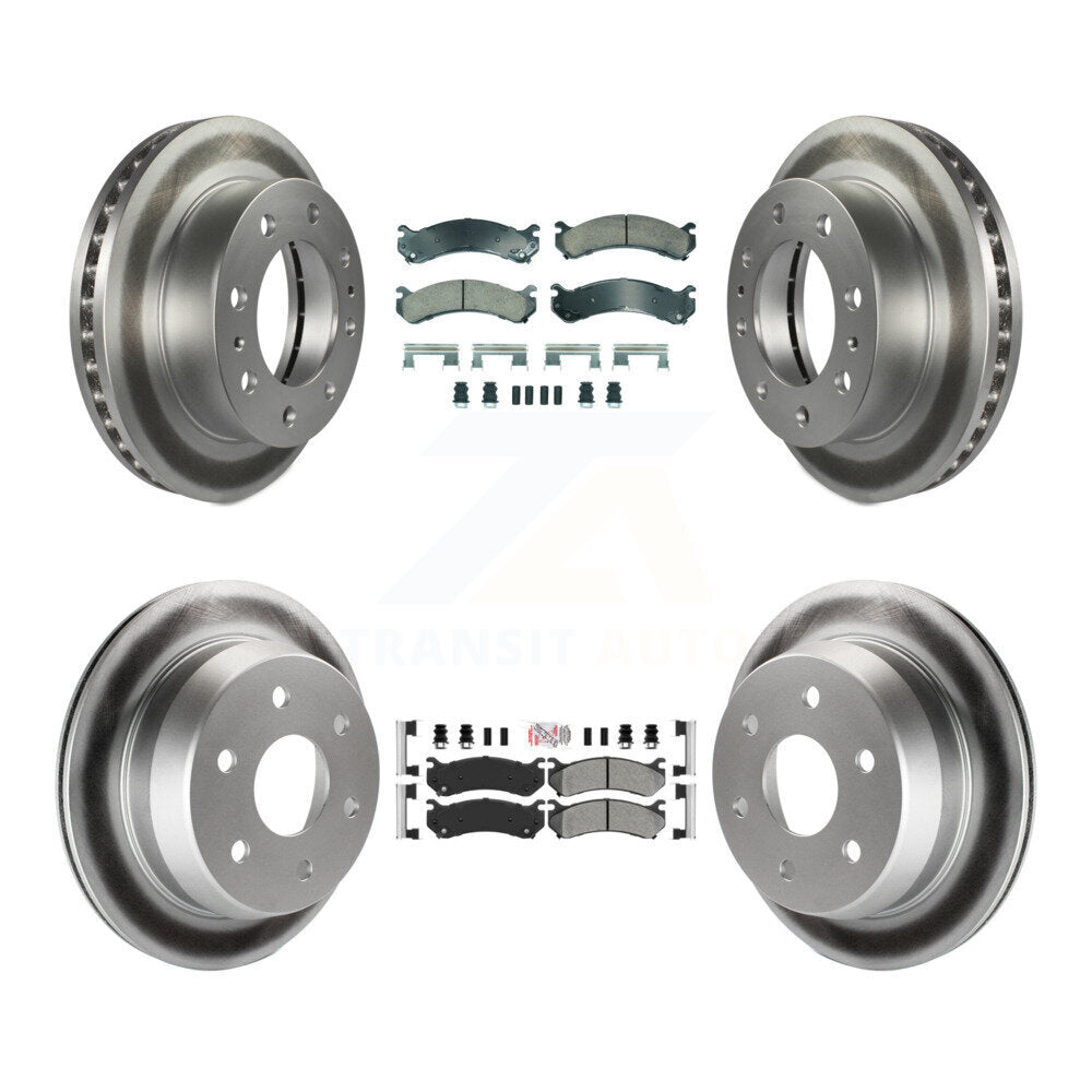 Transit Auto KGA-105699 Disc Brake Kit for 2003 Chevrolet Silverado 2500, Chevrolet Silverado 2500 HD and More - Front and Rear