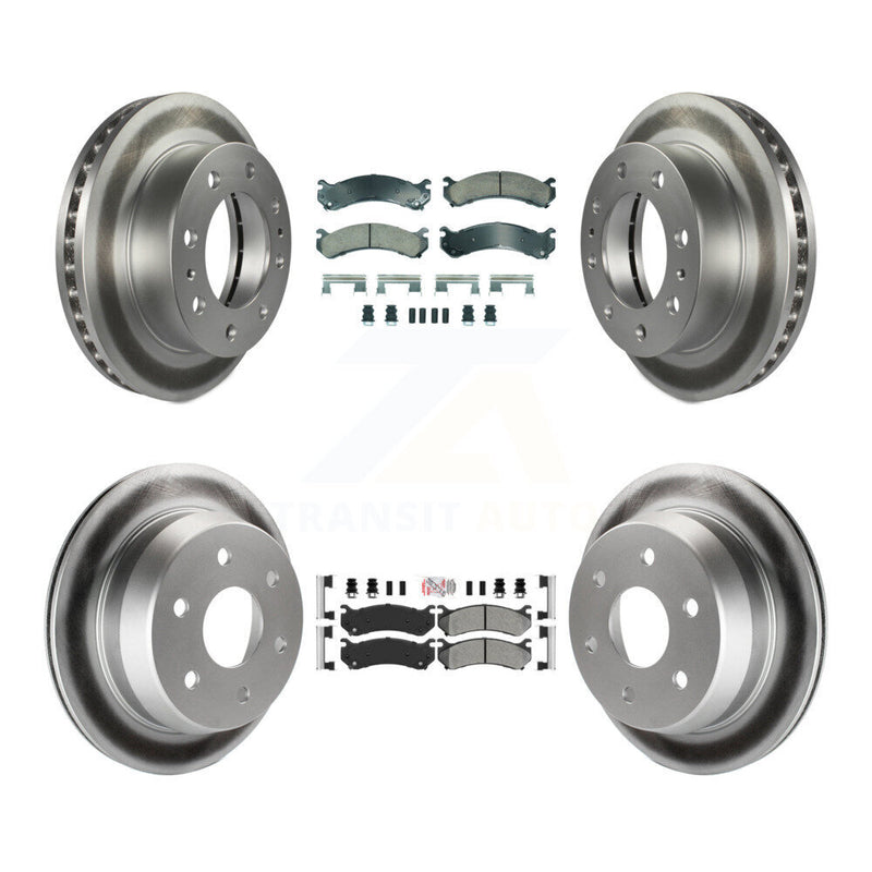 Transit Auto KGA-105699 Disc Brake Kit for 2003 Chevrolet Silverado 2500, Chevrolet Silverado 2500 HD and More - Front and Rear