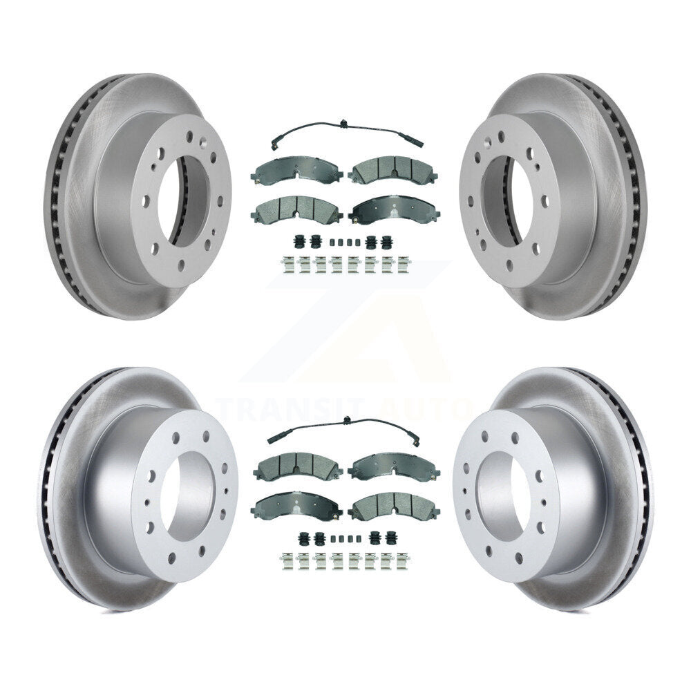 Transit Auto KGA-105700 Disc Brake Kit for 2020-2024 Chevrolet Silverado 2500 HD, Chevrolet Silverado 3500 HD and More - Front and Rear