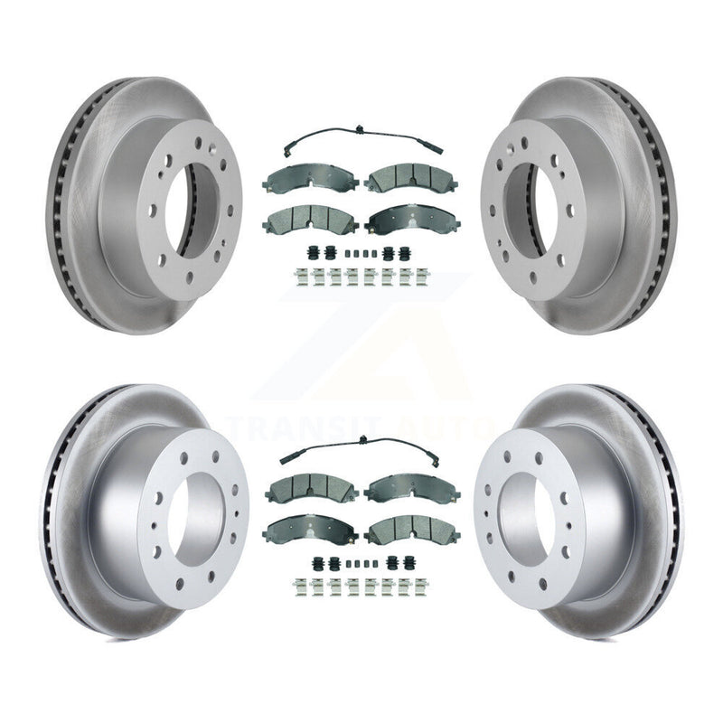Transit Auto KGA-105700 Disc Brake Kit for 2020-2024 Chevrolet Silverado 2500 HD, Chevrolet Silverado 3500 HD and More - Front and Rear