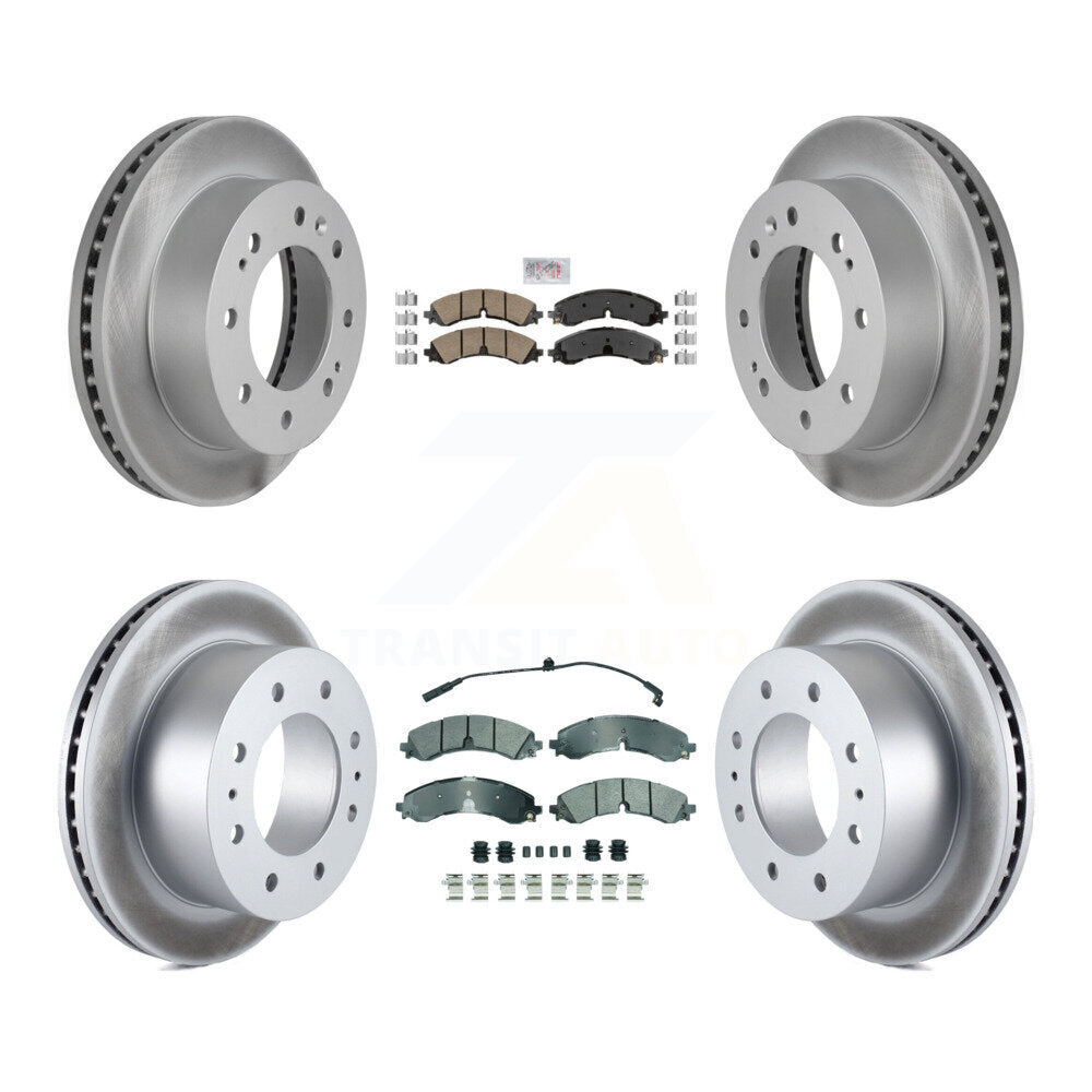 Transit Auto KGA-105701 Disc Brake Kit for 2020-2024 Chevrolet Silverado 2500 HD, Chevrolet Silverado 3500 HD and More - Front and Rear