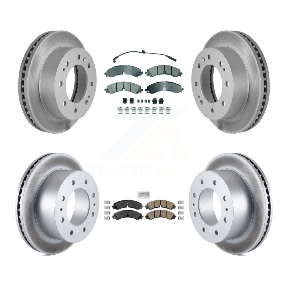 Transit Auto KGA-105702 Disc Brake Kit for 2020-2024 Chevrolet Silverado 2500 HD, Chevrolet Silverado 3500 HD and More - Front and Rear