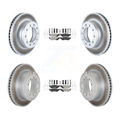 Transit Auto KGA-105703 Disc Brake Kit for 2005-2016 Ford F-450 Super Duty, International CF500 and More - Front and Rear