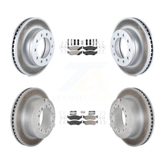 Transit Auto KGA-105705 Disc Brake Kit for 2005-2016 Ford F-450 Super Duty, International CF500 and More - Front and Rear