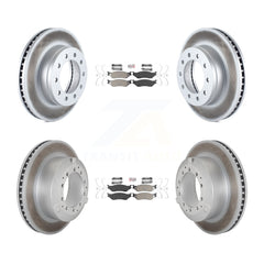 Transit Auto KGA-105706 Disc Brake Kit for 2005-2016 Ford F-450 Super Duty, International CF500 and More - Front and Rear