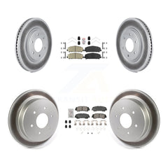 Transit Auto KGA-105708 Disc Brake Kit for 2017-2023 Nissan TITAN - Front and Rear