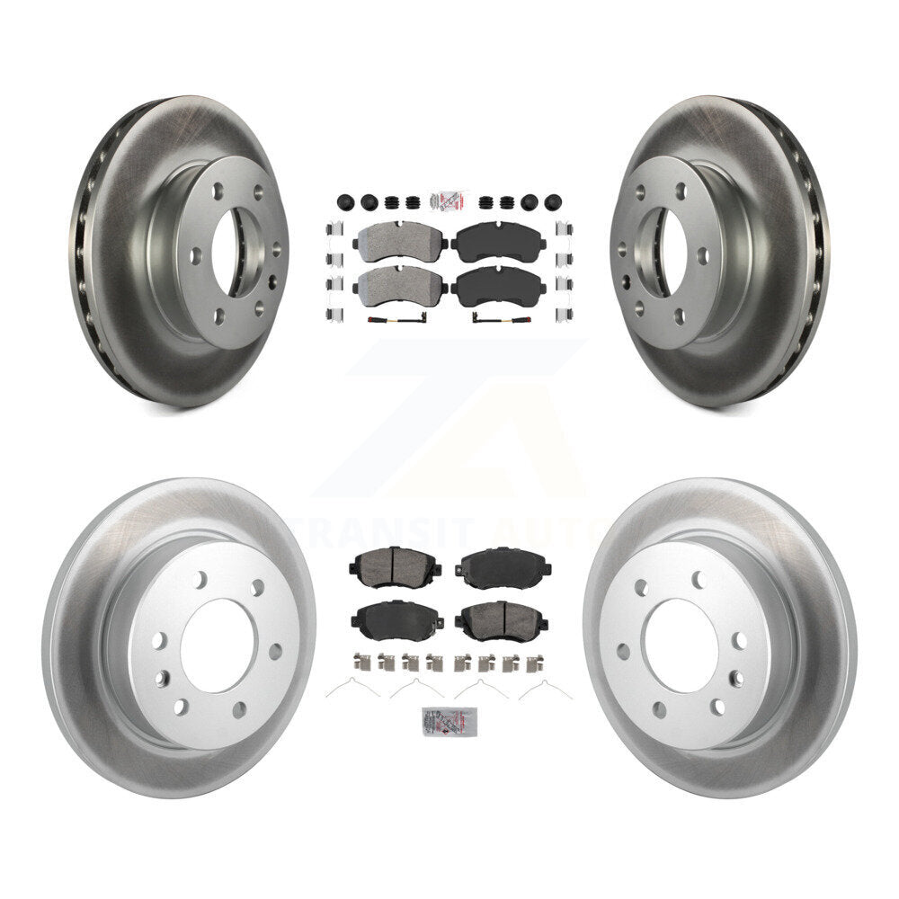 Transit Auto KGA-105710 Disc Brake Kit for 2019-2024 Mercedes-Benz Sprinter 1500, Mercedes-Benz Sprinter 3500 and More - Front and Rear