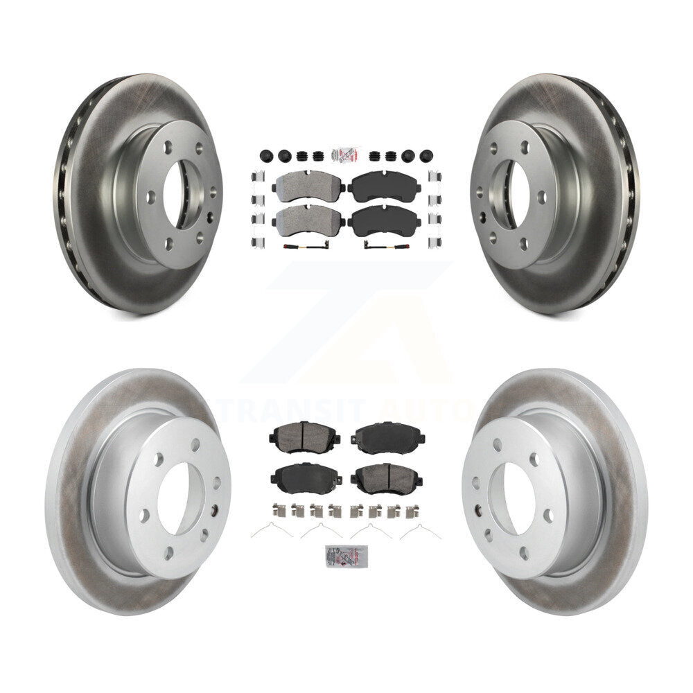 Transit Auto KGA-105711 Disc Brake Kit for 2019-2024 Mercedes-Benz Sprinter 3500, Freightliner Sprinter 2500 and More - Front and Rear