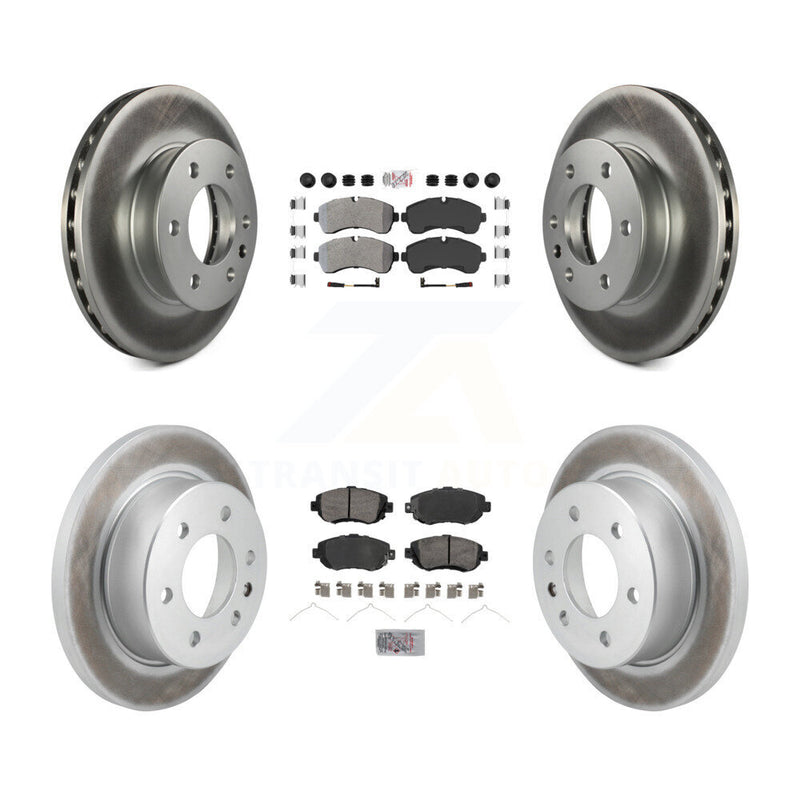 Transit Auto KGA-105711 Disc Brake Kit for 2019-2024 Mercedes-Benz Sprinter 3500, Freightliner Sprinter 2500 and More - Front and Rear