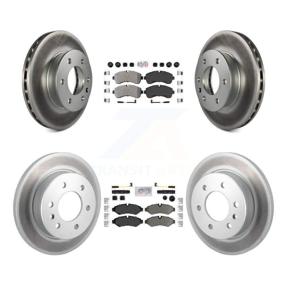 Transit Auto KGA-105712 Disc Brake Kit for 2019-2024 Mercedes-Benz Sprinter 1500, Mercedes-Benz Sprinter 3500 and More - Front and Rear