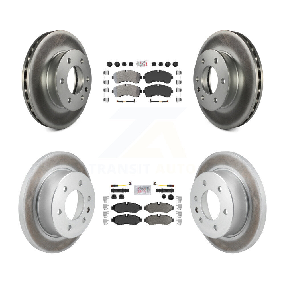 Transit Auto KGA-105713 Disc Brake Kit for 2019-2024 Mercedes-Benz Sprinter 3500, Freightliner Sprinter 2500 and More - Front and Rear