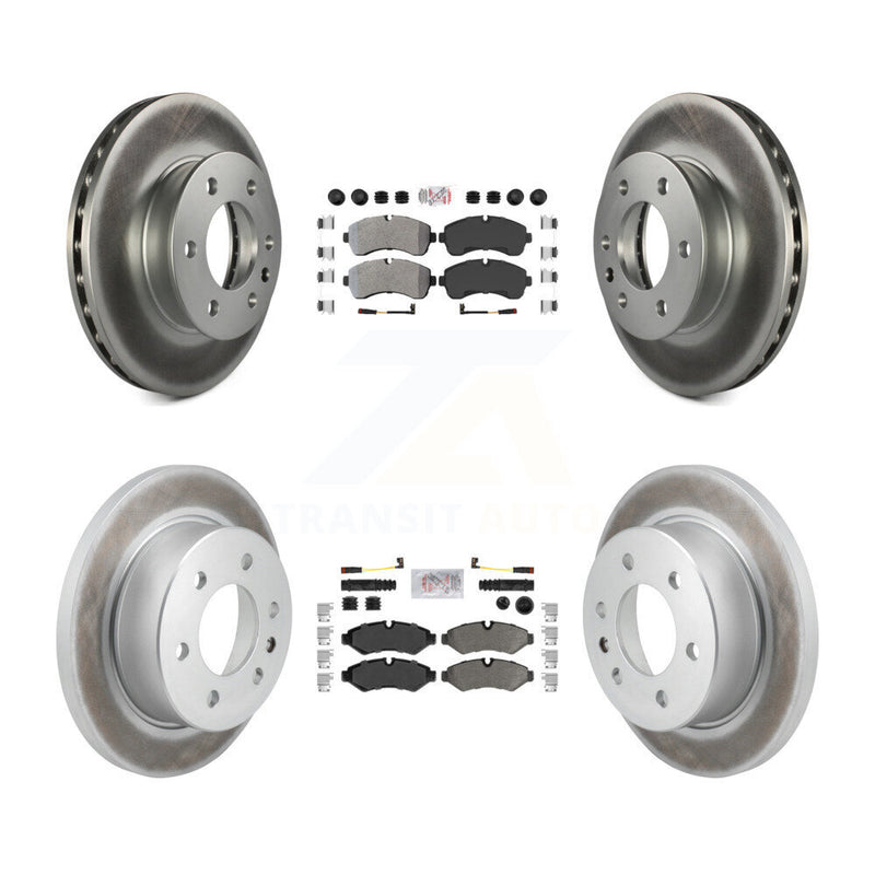 Transit Auto KGA-105713 Disc Brake Kit for 2019-2024 Mercedes-Benz Sprinter 3500, Freightliner Sprinter 2500 and More - Front and Rear