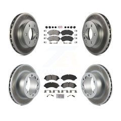 Transit Auto KGA-105714 Disc Brake Kit for 2019-2023 Mercedes-Benz Sprinter 3500, Mercedes-Benz Sprinter 3500XD, Mercedes-Benz Sprinter 4500 - Front and Rear