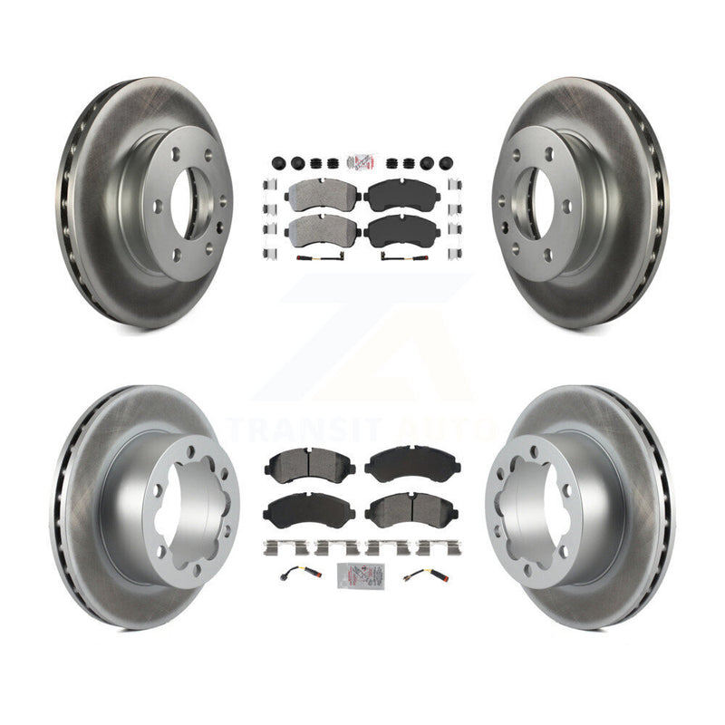 Transit Auto KGA-105714 Disc Brake Kit for 2019-2023 Mercedes-Benz Sprinter 3500, Mercedes-Benz Sprinter 3500XD, Mercedes-Benz Sprinter 4500 - Front and Rear