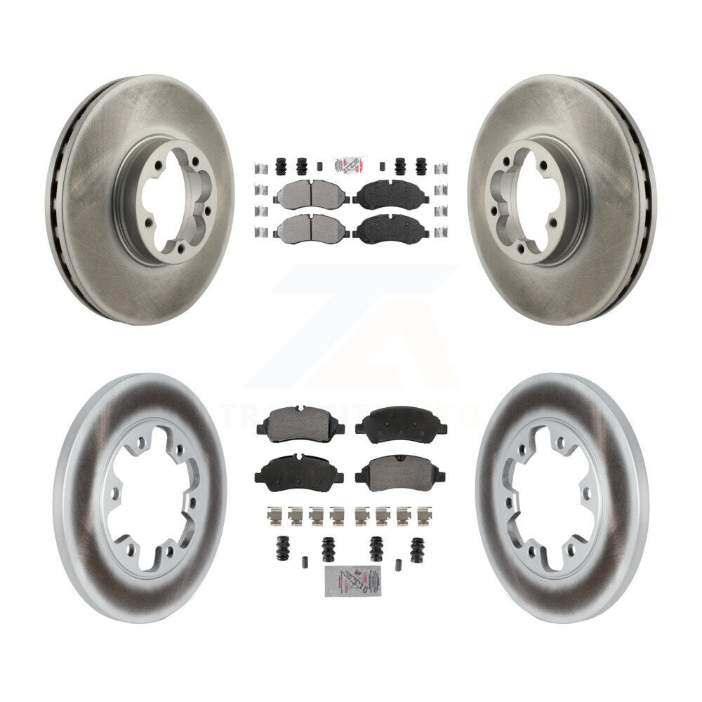 Transit Auto KGA-105720 Disc Brake Kit for 2015-2019 Ford Transit-350 HD - Front and Rear