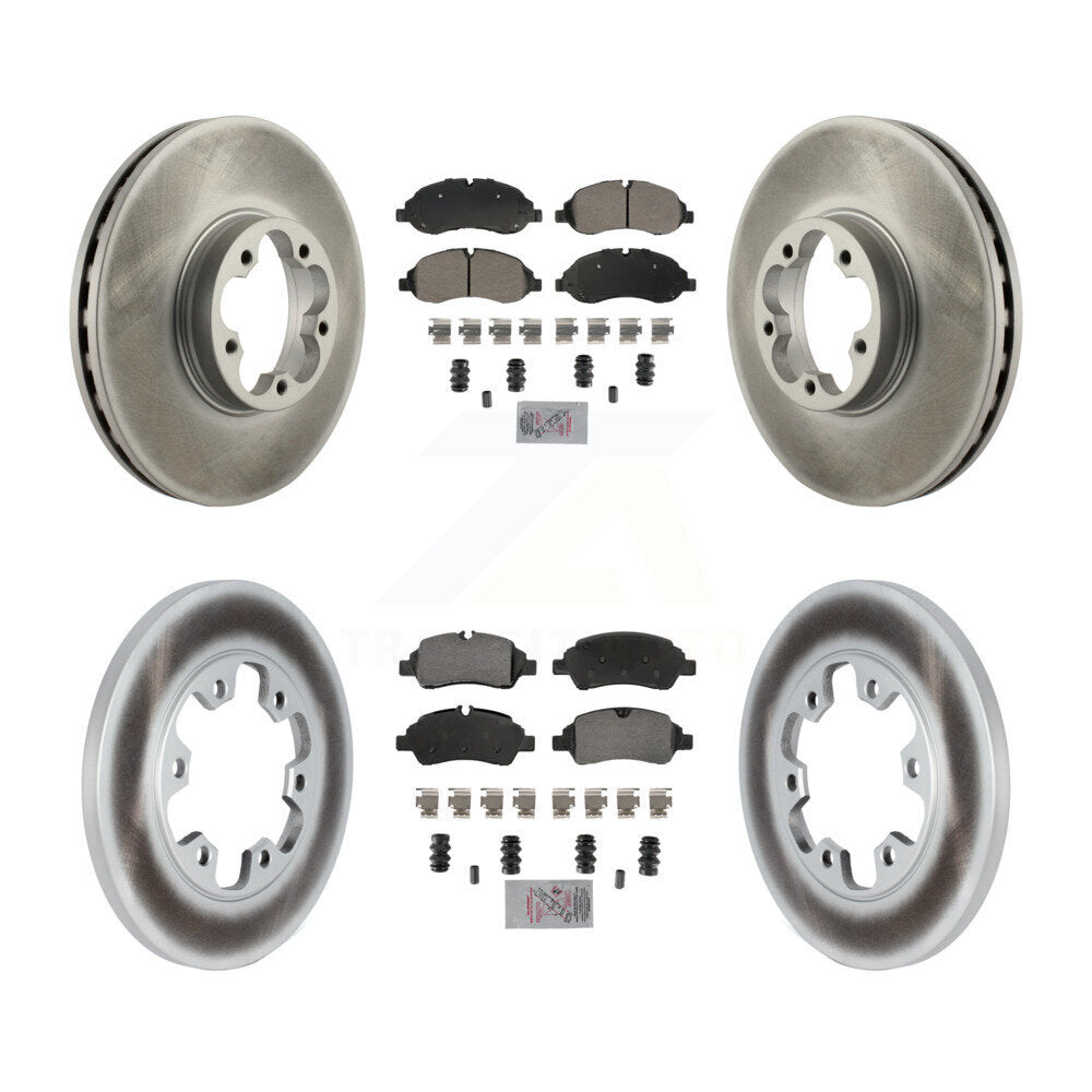 Transit Auto KGA-105722 Disc Brake Kit for 2015-2019 Ford Transit-350 HD - Front and Rear