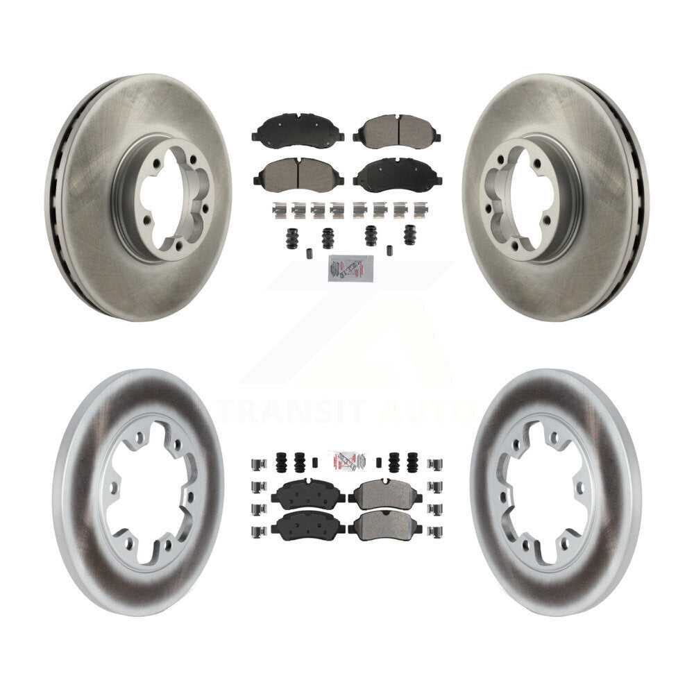 Transit Auto KGA-105723 Disc Brake Kit for 2015-2019 Ford Transit-350 HD - Front and Rear