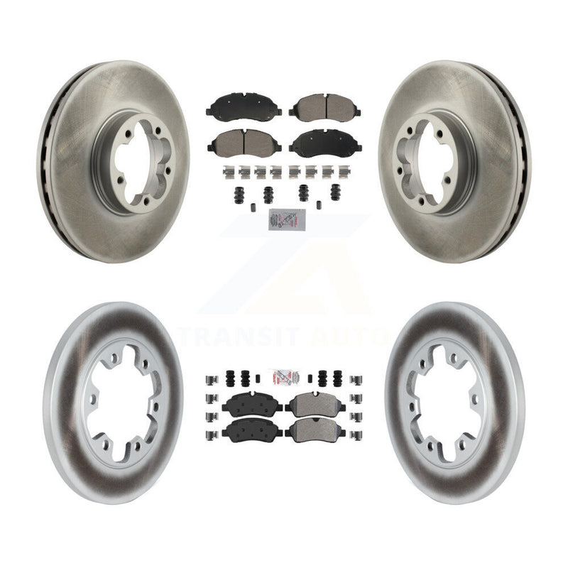 Transit Auto KGA-105723 Disc Brake Kit for 2015-2019 Ford Transit-350 HD - Front and Rear