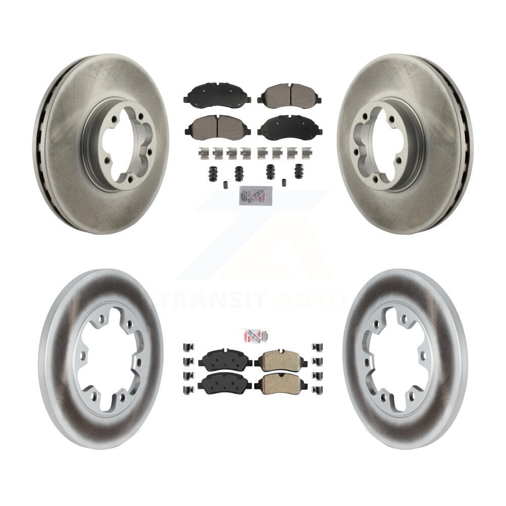 Transit Auto KGA-105724 Disc Brake Kit for 2015-2019 Ford Transit-350 HD - Front and Rear