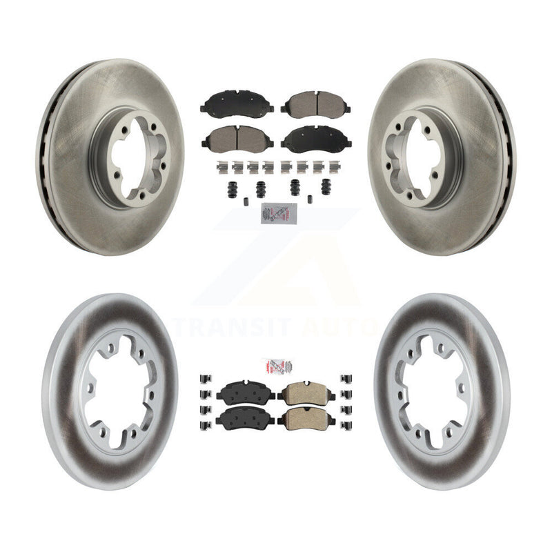 Transit Auto KGA-105724 Disc Brake Kit for 2015-2019 Ford Transit-350 HD - Front and Rear