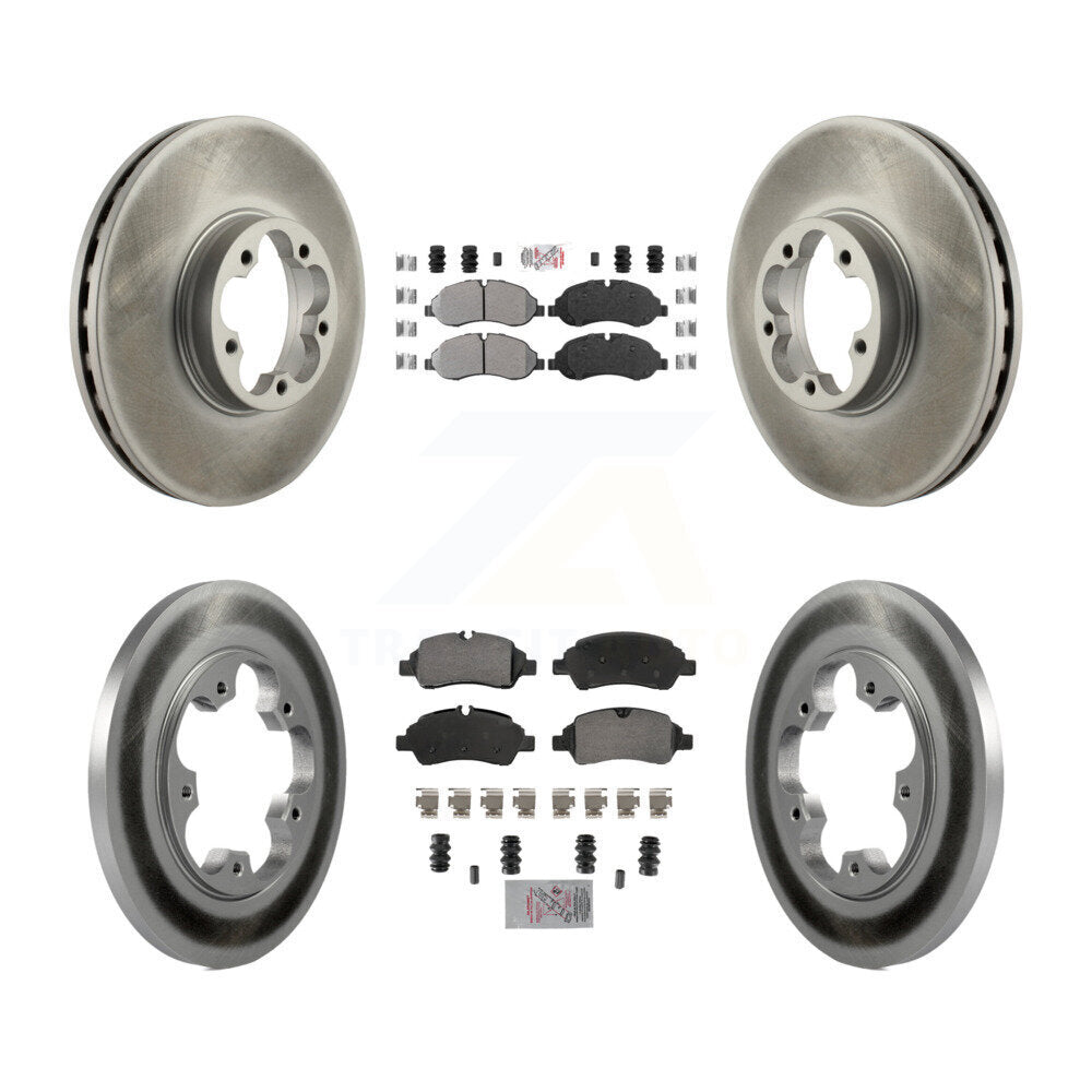 Transit Auto KGA-105725 Disc Brake Kit for 2016 Ford Transit-350 HD - Front and Rear