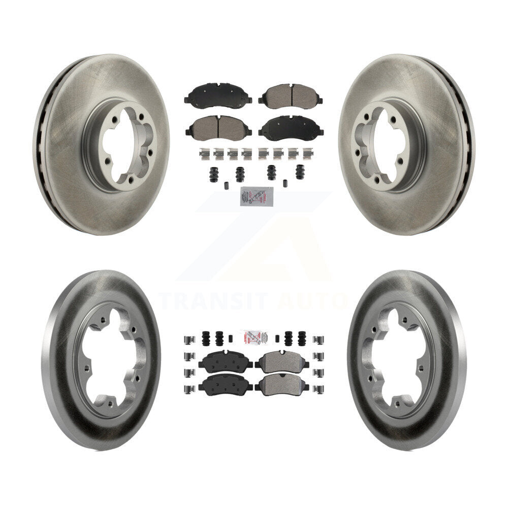 Transit Auto KGA-105728 Disc Brake Kit for 2016 Ford Transit-350 HD - Front and Rear
