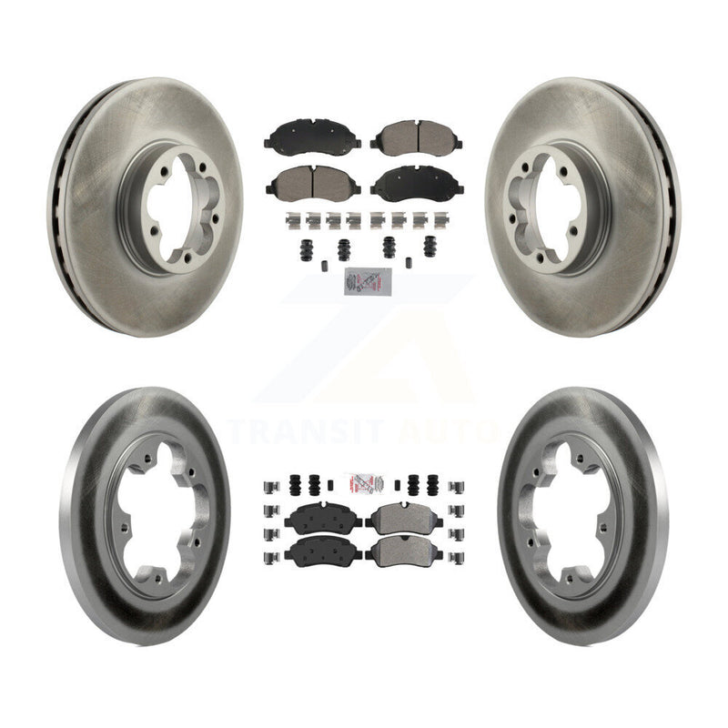 Transit Auto KGA-105728 Disc Brake Kit for 2016 Ford Transit-350 HD - Front and Rear