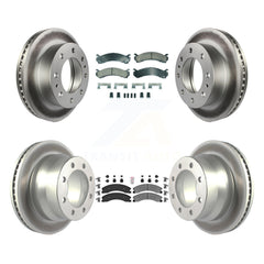 Transit Auto KGA-105732 Disc Brake Kit for 2009-2020 Chevrolet Express 4500, GMC Savana 4500 - Front and Rear