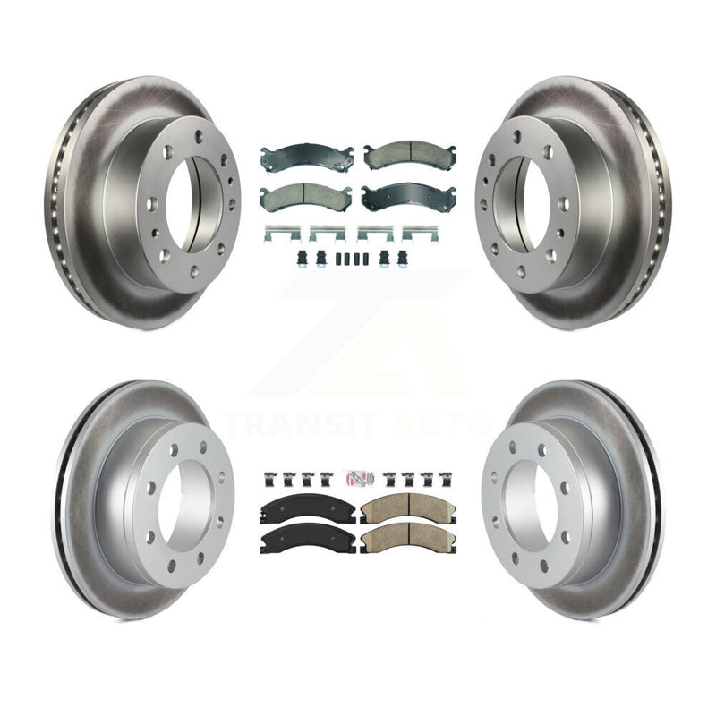 Transit Auto KGA-105734 Disc Brake Kit for 2010-2011 Chevrolet Express 4500 - Front and Rear