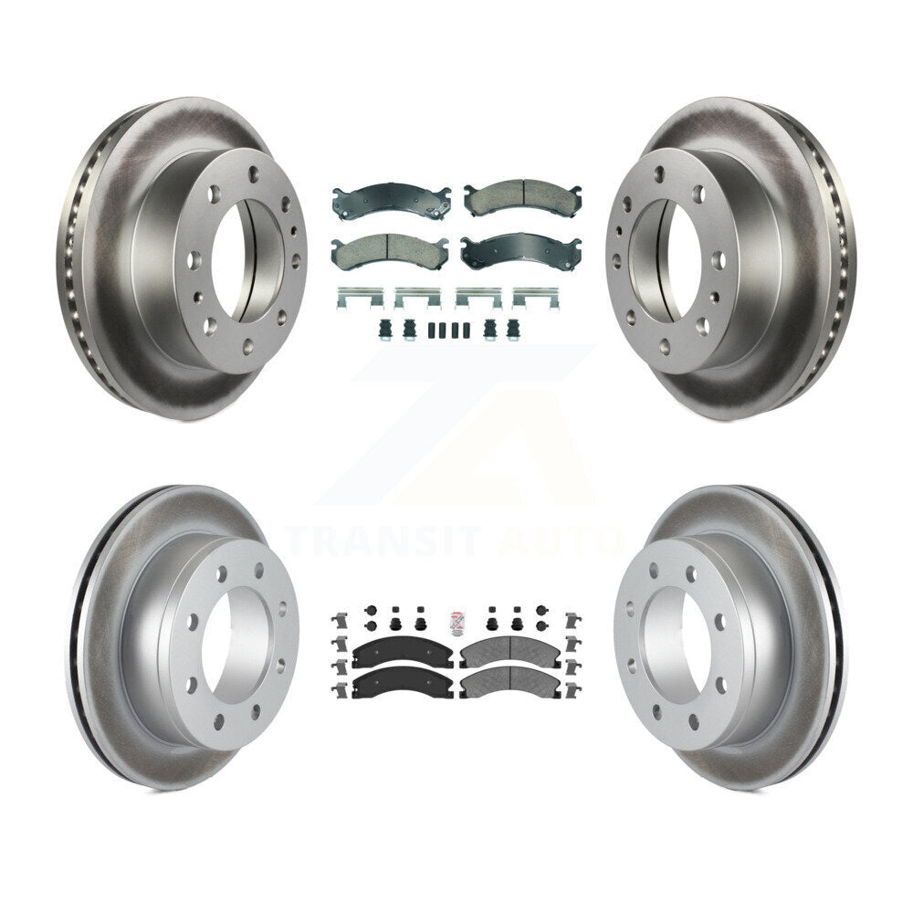 Transit Auto KGA-105735 Disc Brake Kit for 2010-2011 Chevrolet Express 4500 - Front and Rear