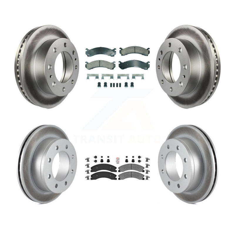 Transit Auto KGA-105735 Disc Brake Kit for 2010-2011 Chevrolet Express 4500 - Front and Rear