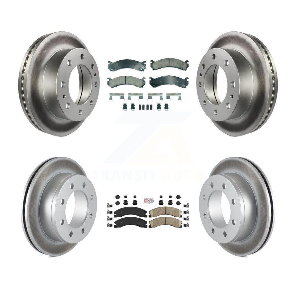 Transit Auto KGA-105736 Disc Brake Kit for 2010-2011 Chevrolet Express 4500 - Front and Rear