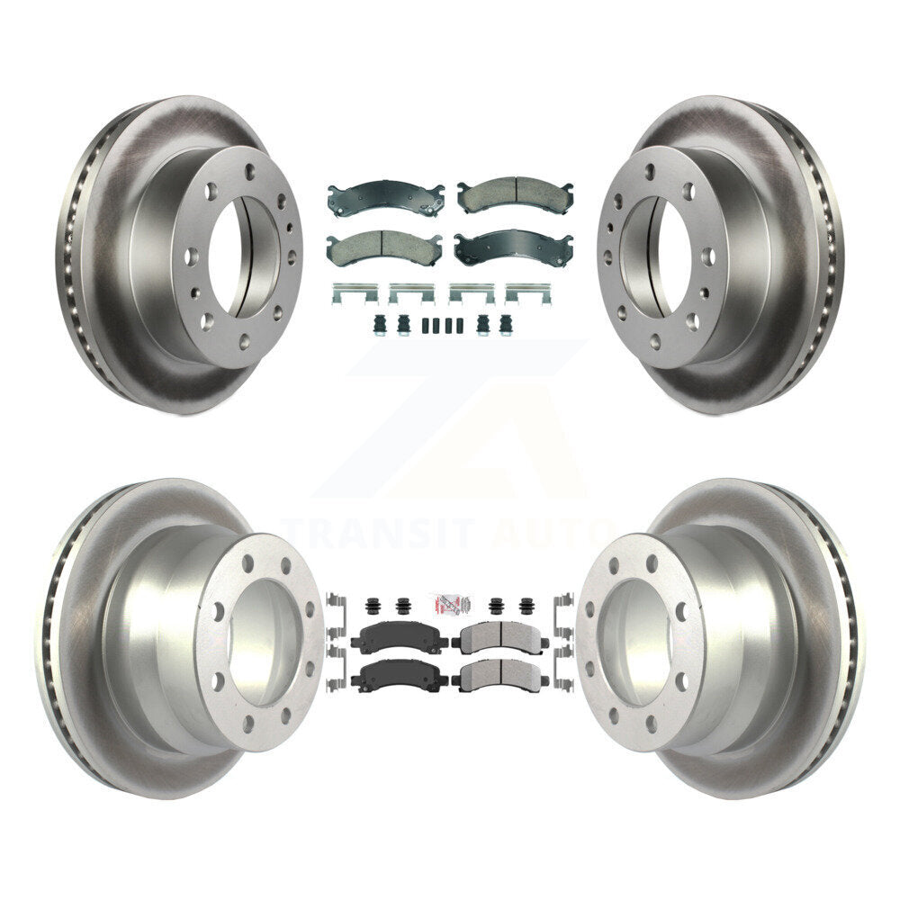 Transit Auto KGA-105738 Disc Brake Kit for 2016 Chevrolet Express 4500 - Front and Rear