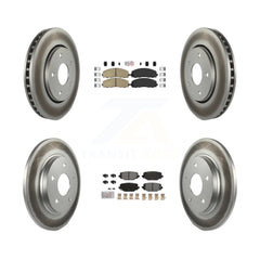 Transit Auto KGA-105739 Disc Brake Kit for 2017-2018 Dodge Grand Caravan - Front and Rear