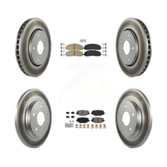 Transit Auto KGA-105740 Disc Brake Kit for 2017-2018 Dodge Grand Caravan - Front and Rear