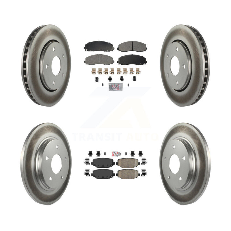 Transit Auto KGA-105742 Disc Brake Kit for 2017-2018 Dodge Grand Caravan - Front and Rear
