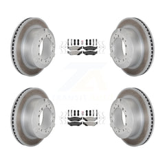 Transit Auto KGA-105744 Disc Brake Kit for 2010-2018 IC Corporation AE School Bus, IC Corporation AC Commercial Bus, International TerraStar - Front and Rear