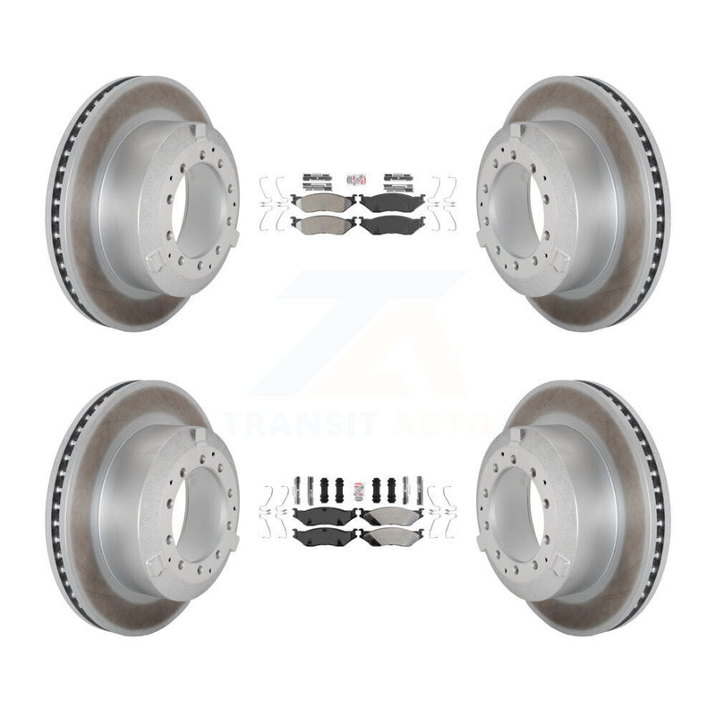Transit Auto KGA-105745 Disc Brake Kit for 2010-2018 IC Corporation AE School Bus, IC Corporation AC Commercial Bus, International TerraStar - Front and Rear