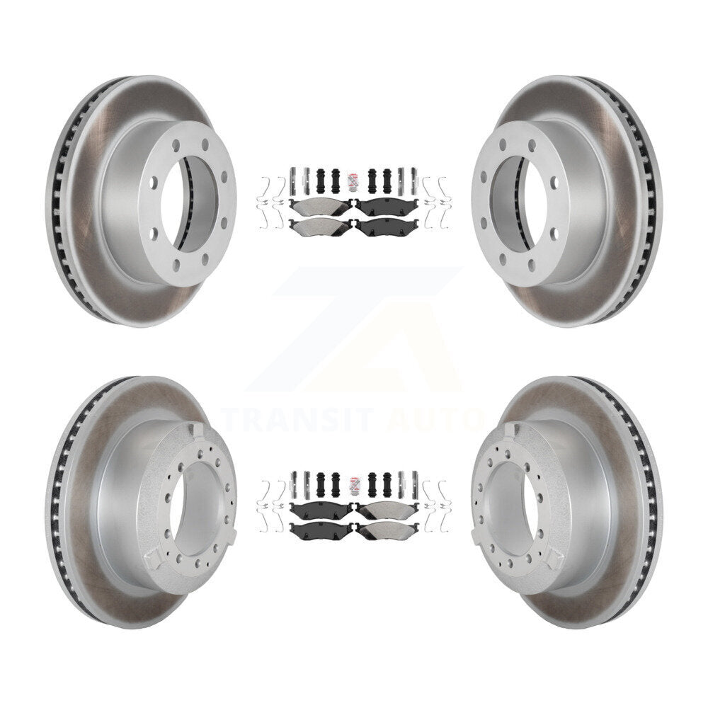 Transit Auto KGA-105748 Disc Brake Kit for 2005-2009 Ford F-450 Super Duty - Front and Rear
