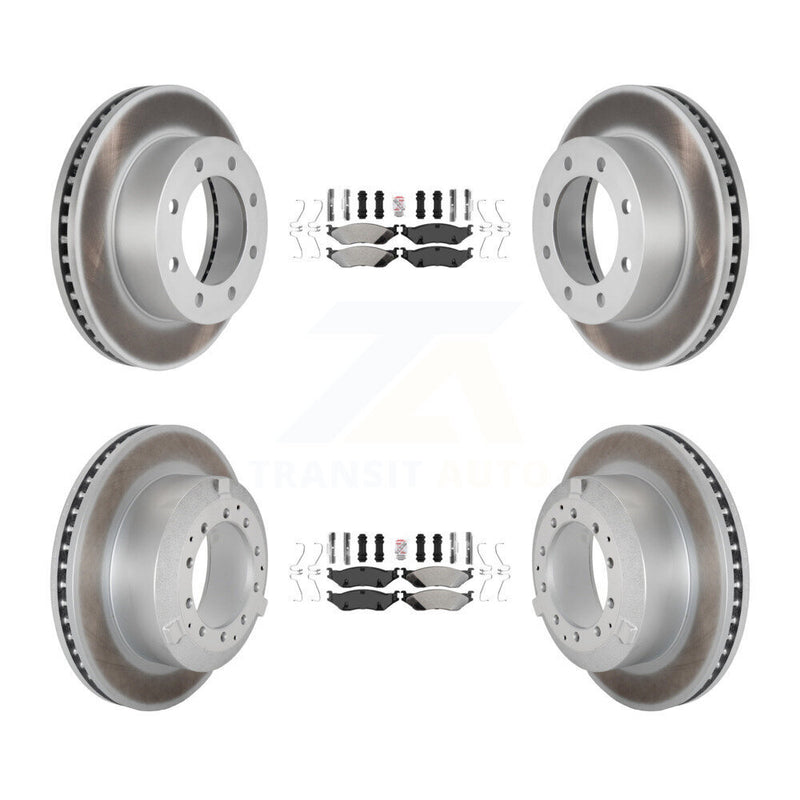 Transit Auto KGA-105748 Disc Brake Kit for 2005-2009 Ford F-450 Super Duty - Front and Rear