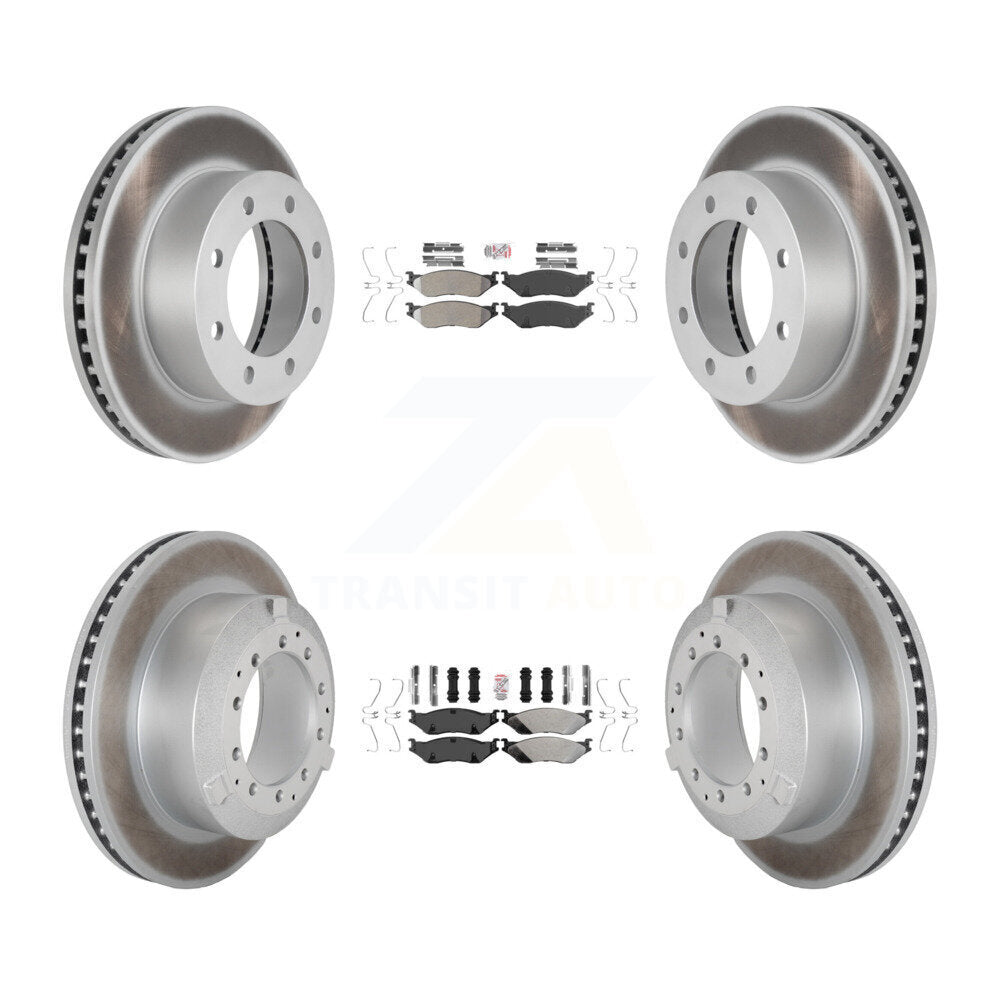 Transit Auto KGA-105749 Disc Brake Kit for 2005-2009 Ford F-450 Super Duty - Front and Rear
