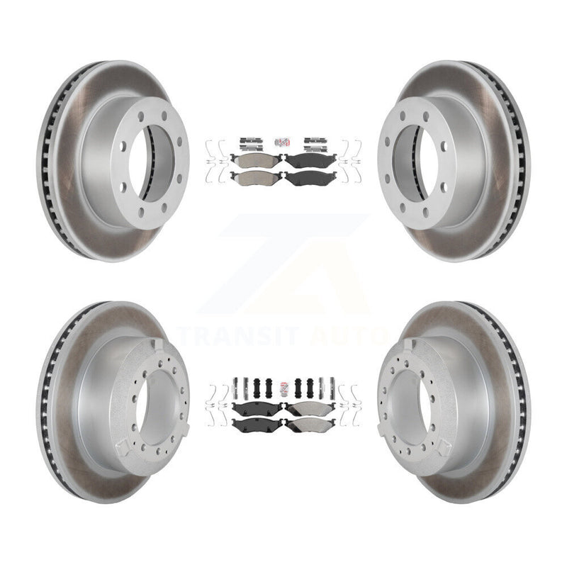 Transit Auto KGA-105749 Disc Brake Kit for 2005-2009 Ford F-450 Super Duty - Front and Rear