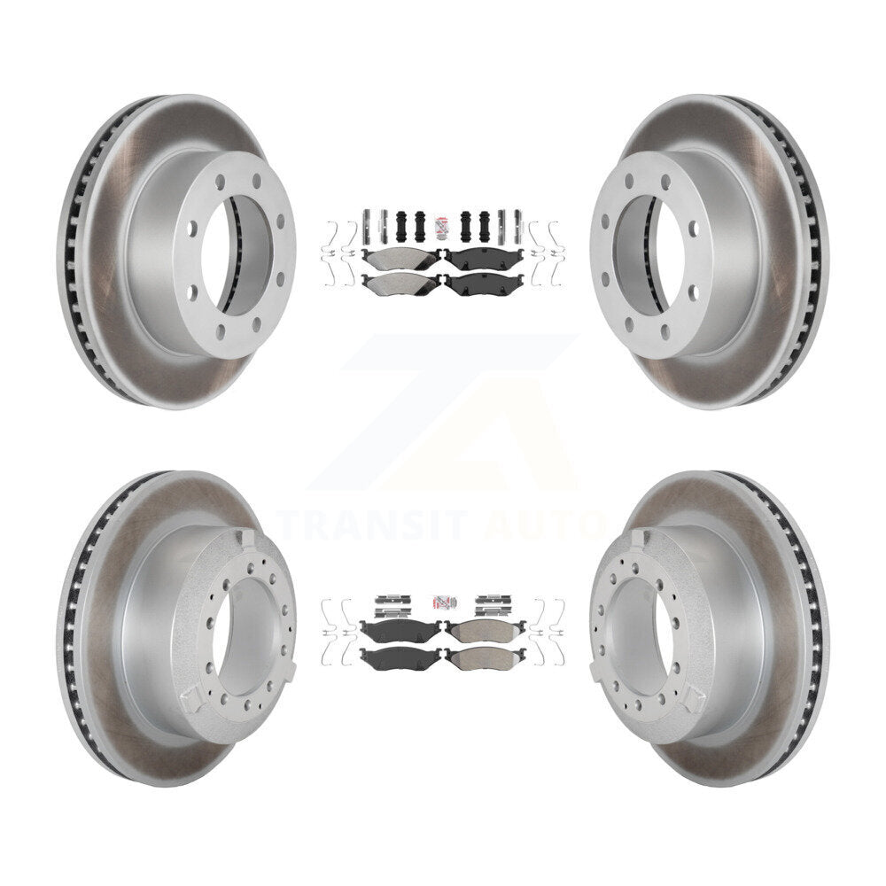 Transit Auto KGA-105750 Disc Brake Kit for 2005-2009 Ford F-450 Super Duty - Front and Rear