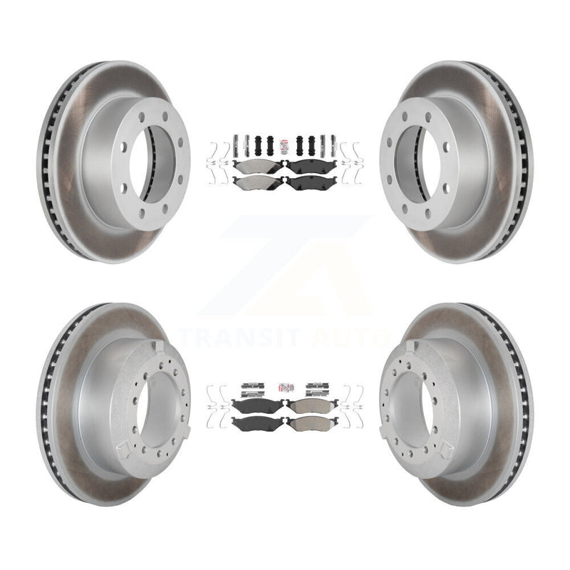 Transit Auto KGA-105750 Disc Brake Kit for 2005-2009 Ford F-450 Super Duty - Front and Rear