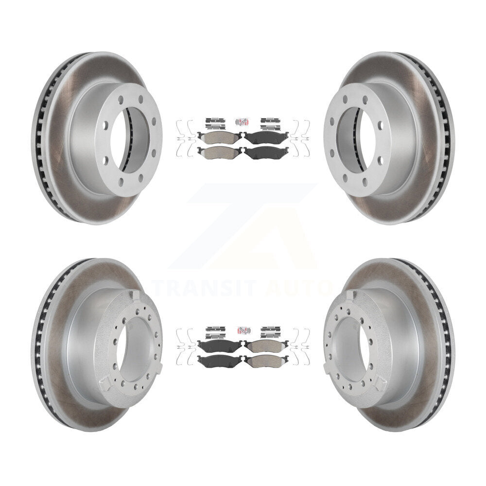 Transit Auto KGA-105751 Disc Brake Kit for 2005-2009 Ford F-450 Super Duty - Front and Rear