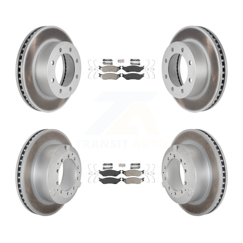 Transit Auto KGA-105751 Disc Brake Kit for 2005-2009 Ford F-450 Super Duty - Front and Rear