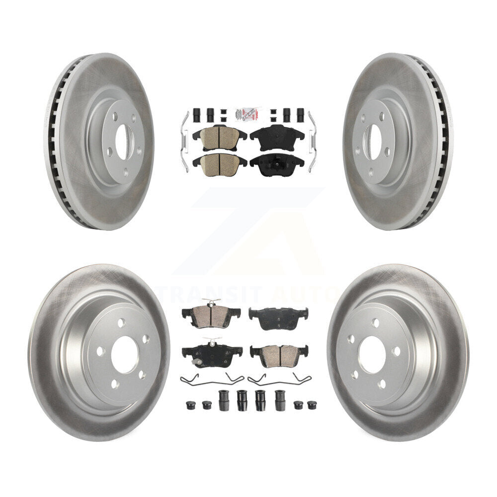 Transit Auto KGA-105785 Disc Brake Kit for 2019-2020 Ford Police Responder Hybrid - Front and Rear