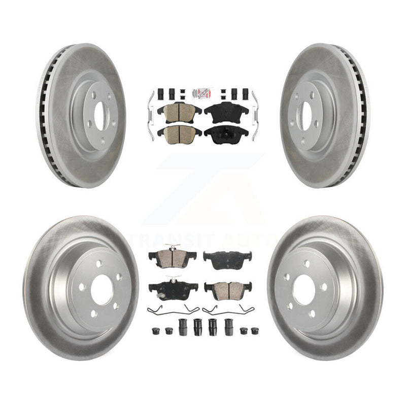 Transit Auto KGA-105785 Disc Brake Kit for 2019-2020 Ford Police Responder Hybrid - Front and Rear